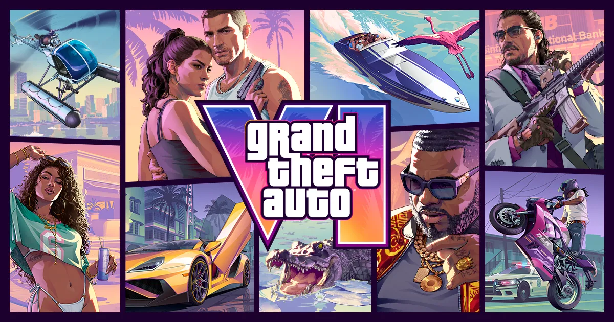 Official Grand Theft Auto VI key art
